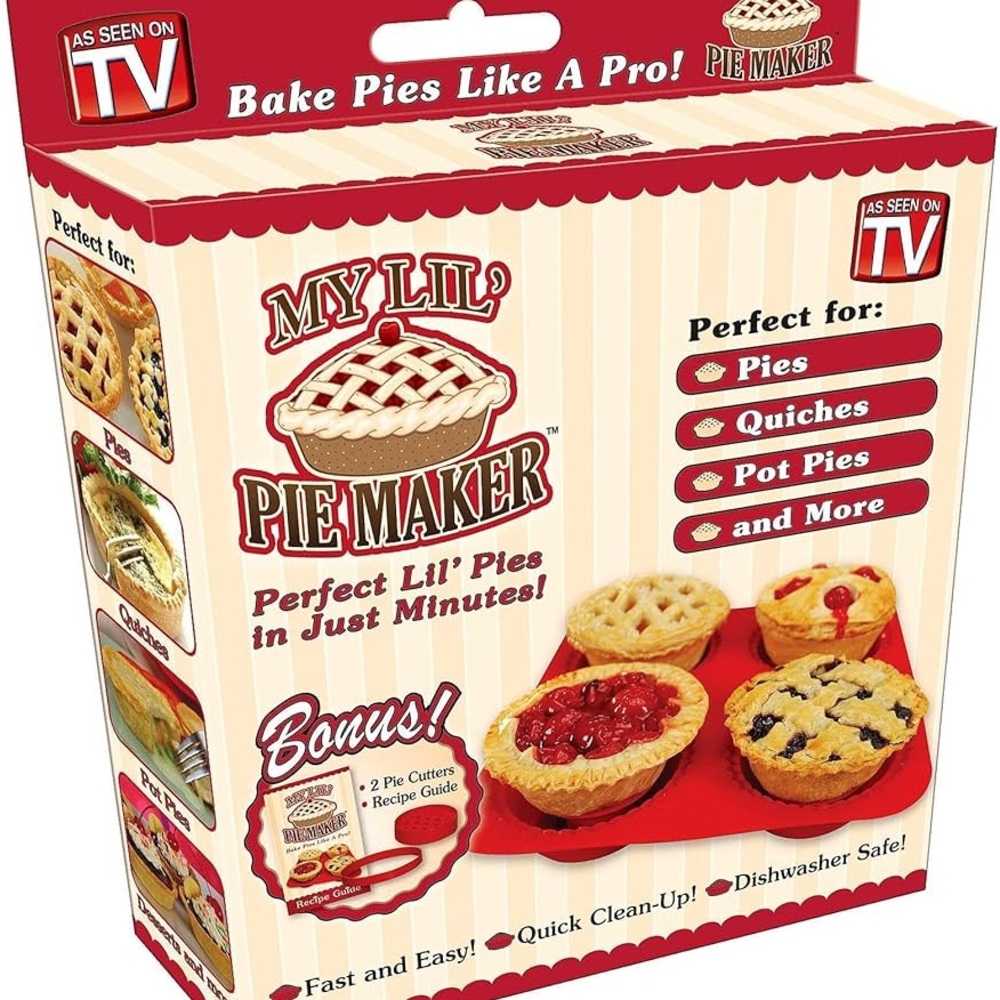 My Lil’ Pie Maker. The complete set includes all the utensils. New!